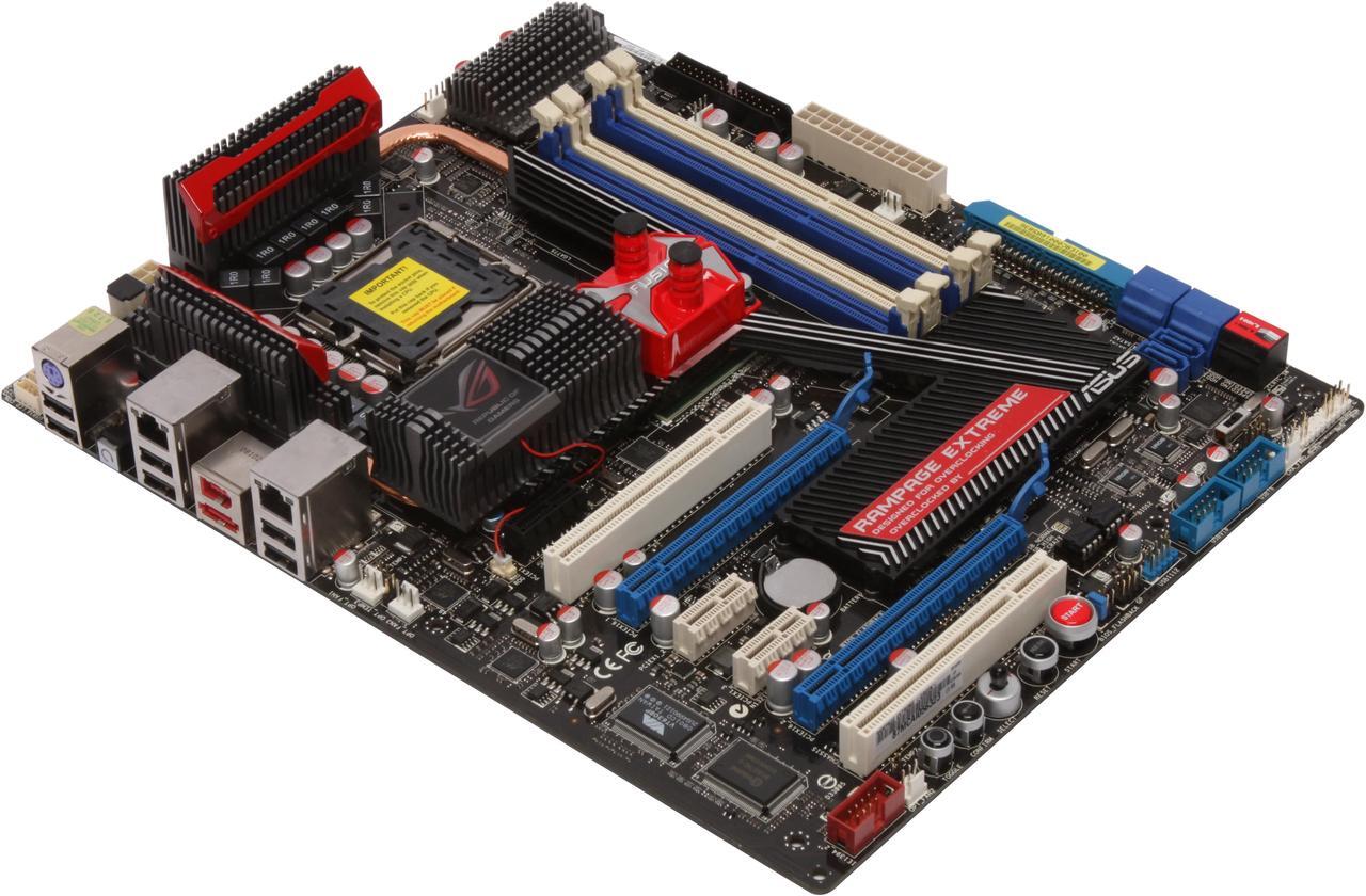 Main image of ASUS Rampage Extreme LGA 775 Intel X48 ATX Intel Motherboard