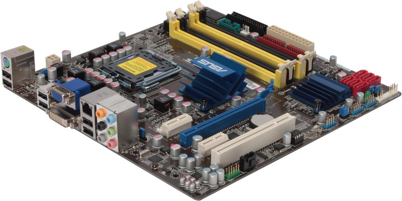 Main image of ASUS P5Q-VM LGA 775 Intel G45 Micro ATX Intel Motherboard
