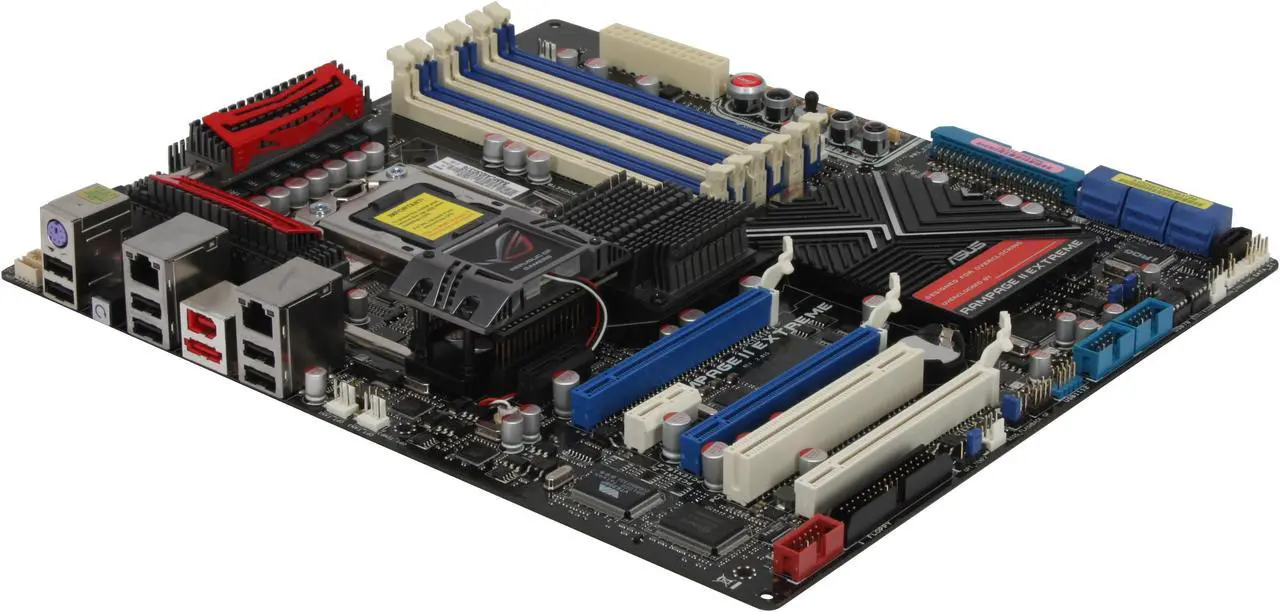 Main image of ASUS Rampage II Extreme LGA 1366 Intel X58 ATX Intel Motherboard