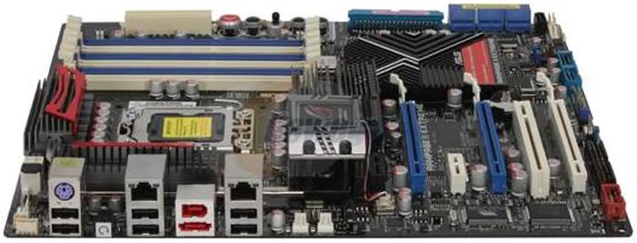 Alt view image 2 of 5 - ASUS Rampage II Extreme LGA 1366 Intel X58 ATX Intel Motherboard