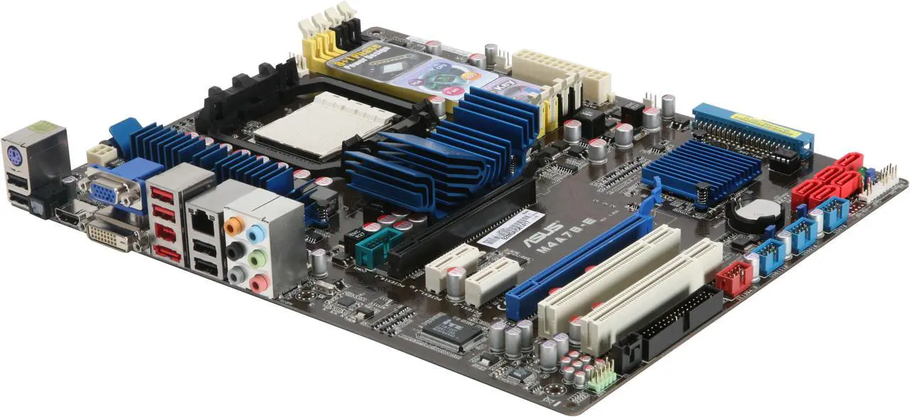 Main image of ASUS M4A78-E AM3/AM2+ AMD 790GX HDMI ATX AMD Motherboard