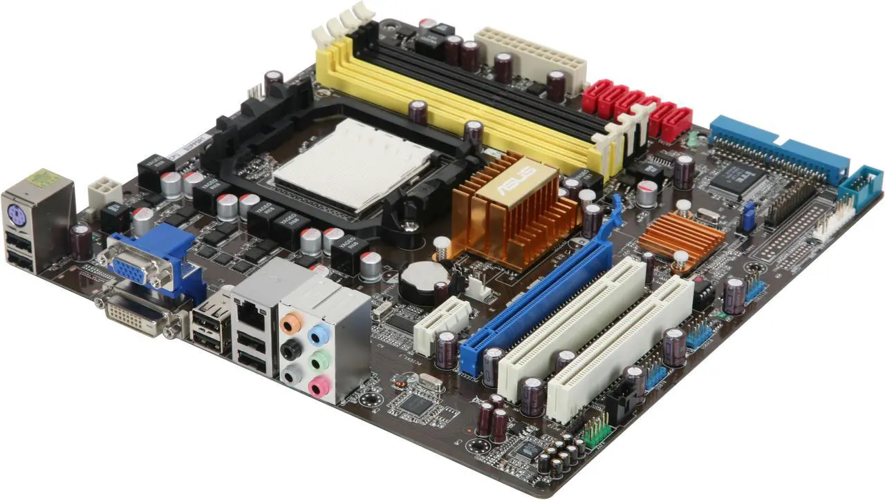 Main image of ASUS M3A76-CM AM2+/AM2 AMD 760G Micro ATX AMD Motherboard