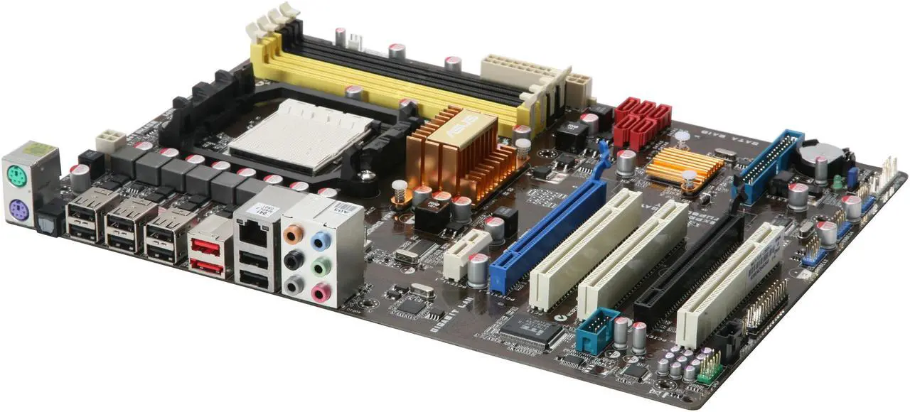 Main image of ASUS M4A78 Plus AM3/AM2+/AM2 AMD 770 ATX AMD Motherboard