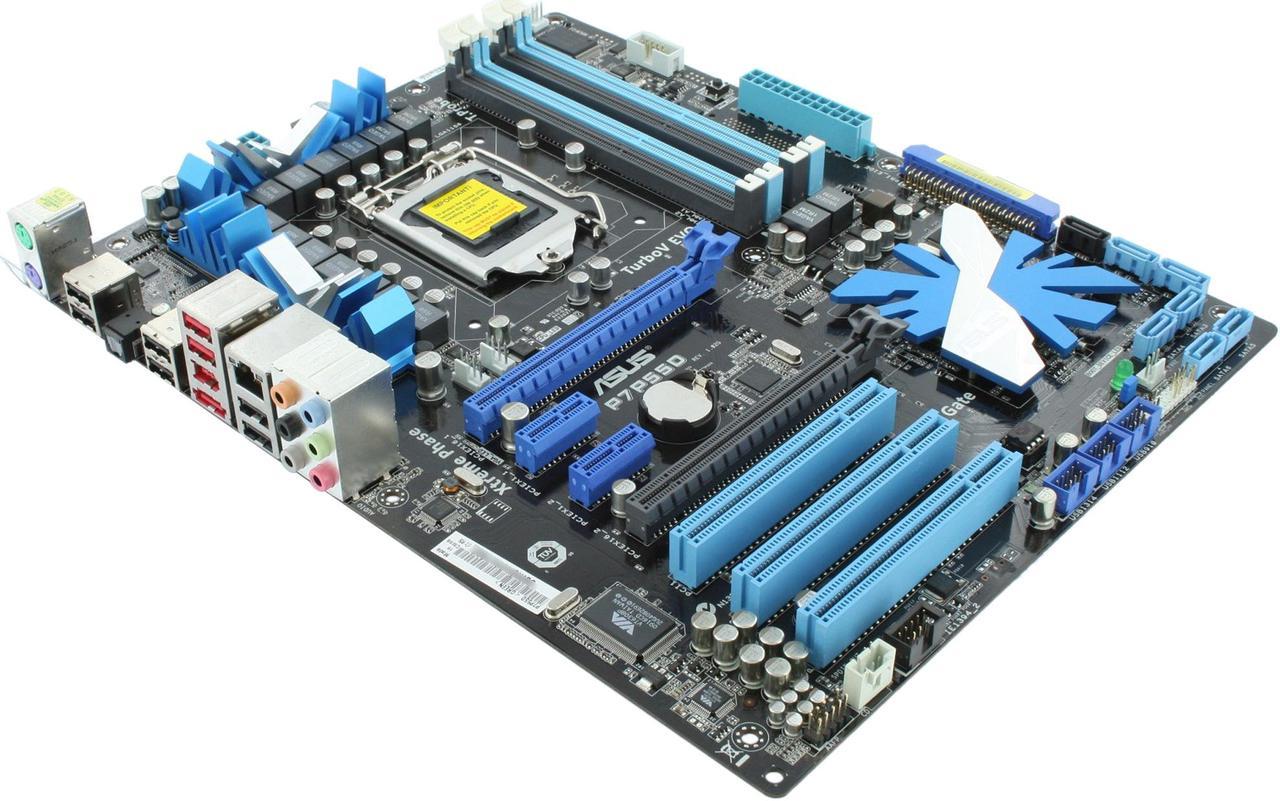 ASUS P7P55D LGA 1156 Intel P55 ATX Intel Motherboard