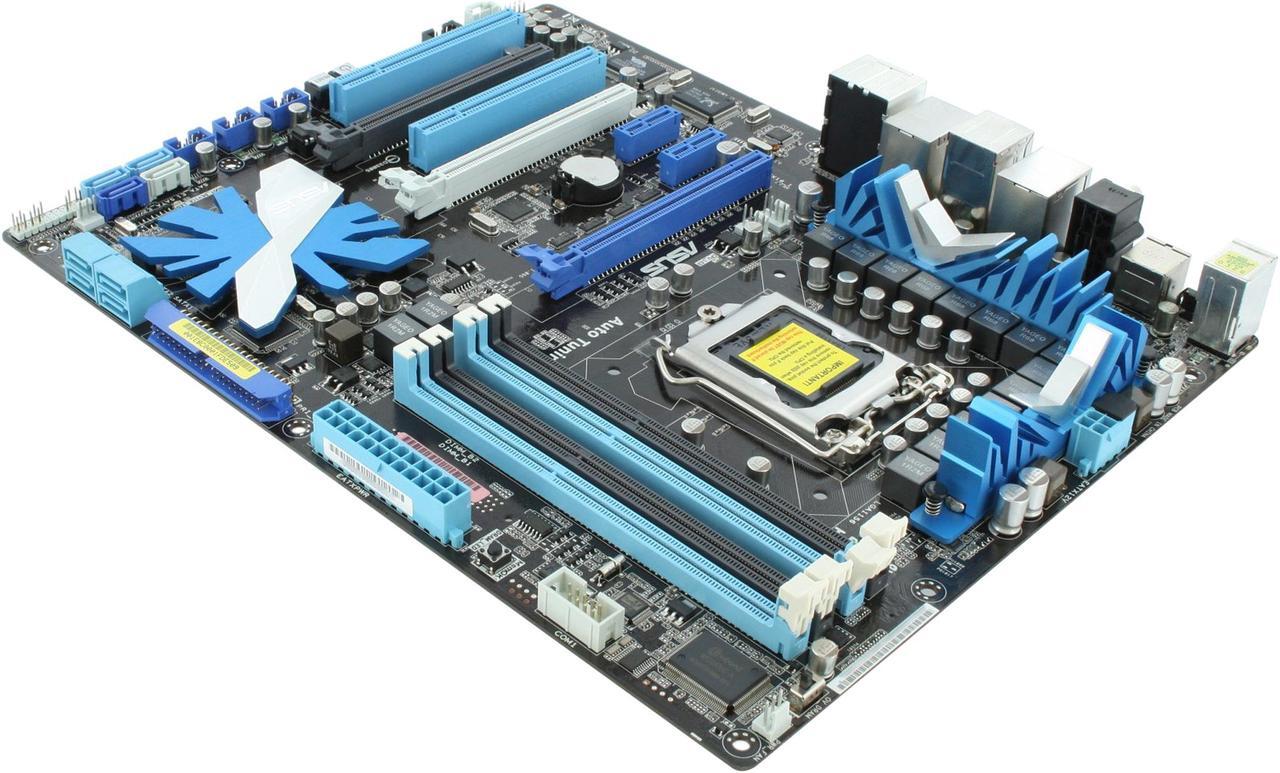 Alt view image 5 of 11 - ASUS P7P55D EVO LGA 1156 Intel P55 ATX Intel Motherboard