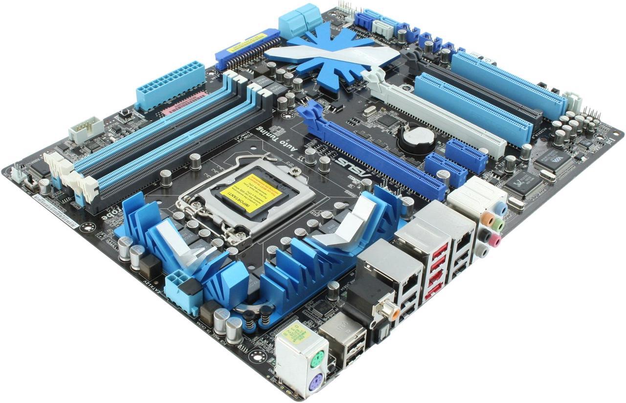 Alt view image 7 of 11 - ASUS P7P55D EVO LGA 1156 Intel P55 ATX Intel Motherboard