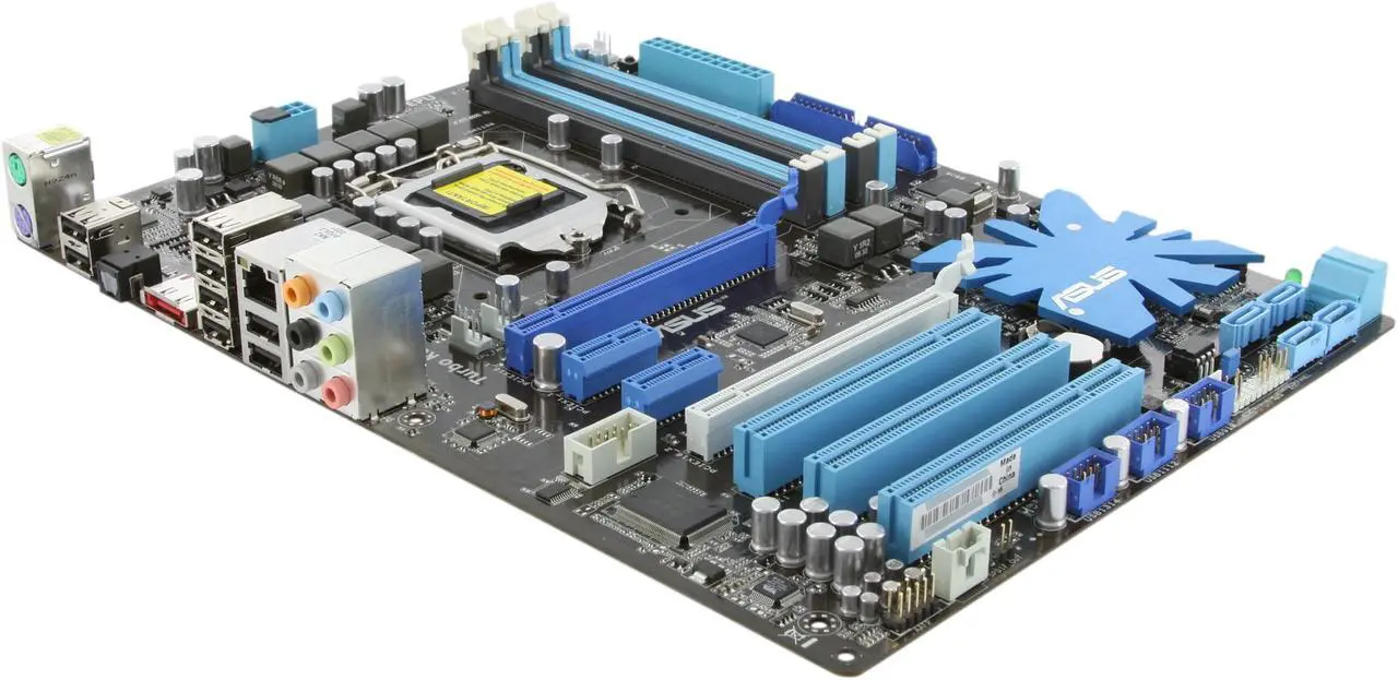 Main image of ASUS P7P55D LE LGA 1156 Intel P55 ATX Intel Motherboard