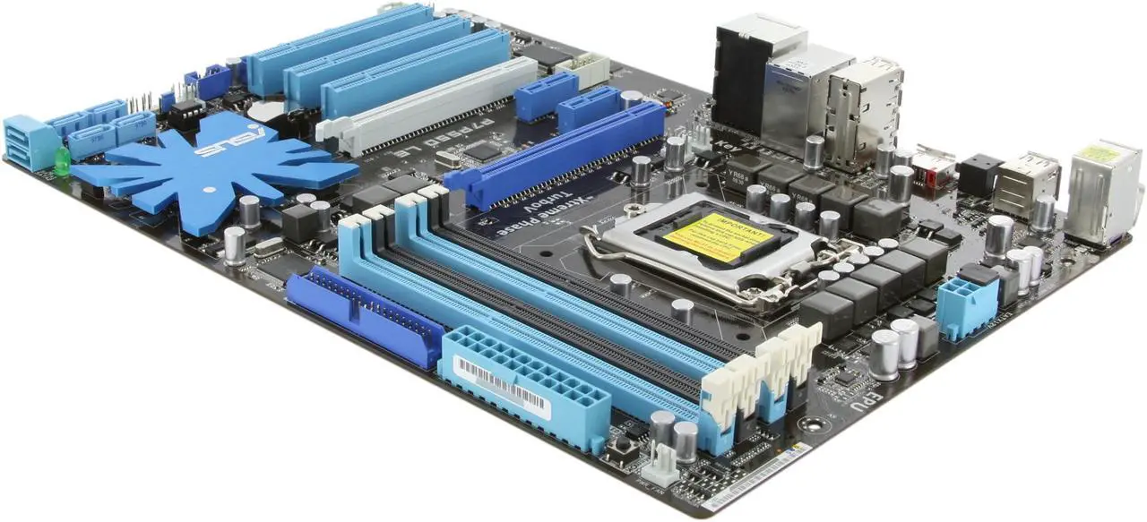 Alt view image 5 of 11 - ASUS P7P55D LE LGA 1156 Intel P55 ATX Intel Motherboard