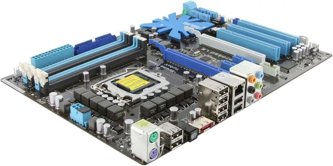 Alt view image 7 of 11 - ASUS P7P55D LE LGA 1156 Intel P55 ATX Intel Motherboard