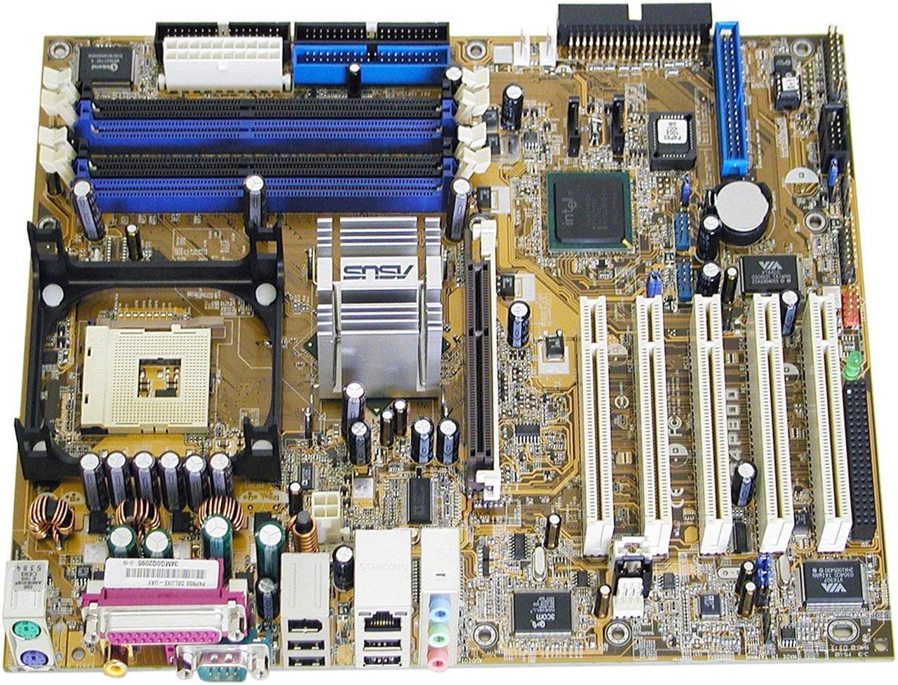 ASUS P4P800 Deluxe Socket 478 Intel 865PE ATX Intel Motherboard