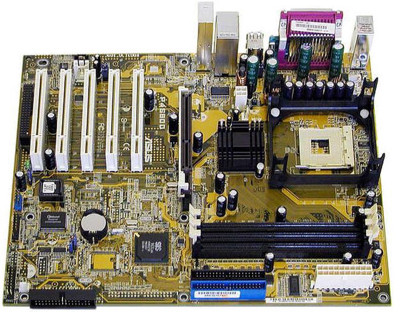 Alt view image 2 of 4 - ASUS P4S800 Socket 478 SiS 648FX ATX Intel Motherboard
