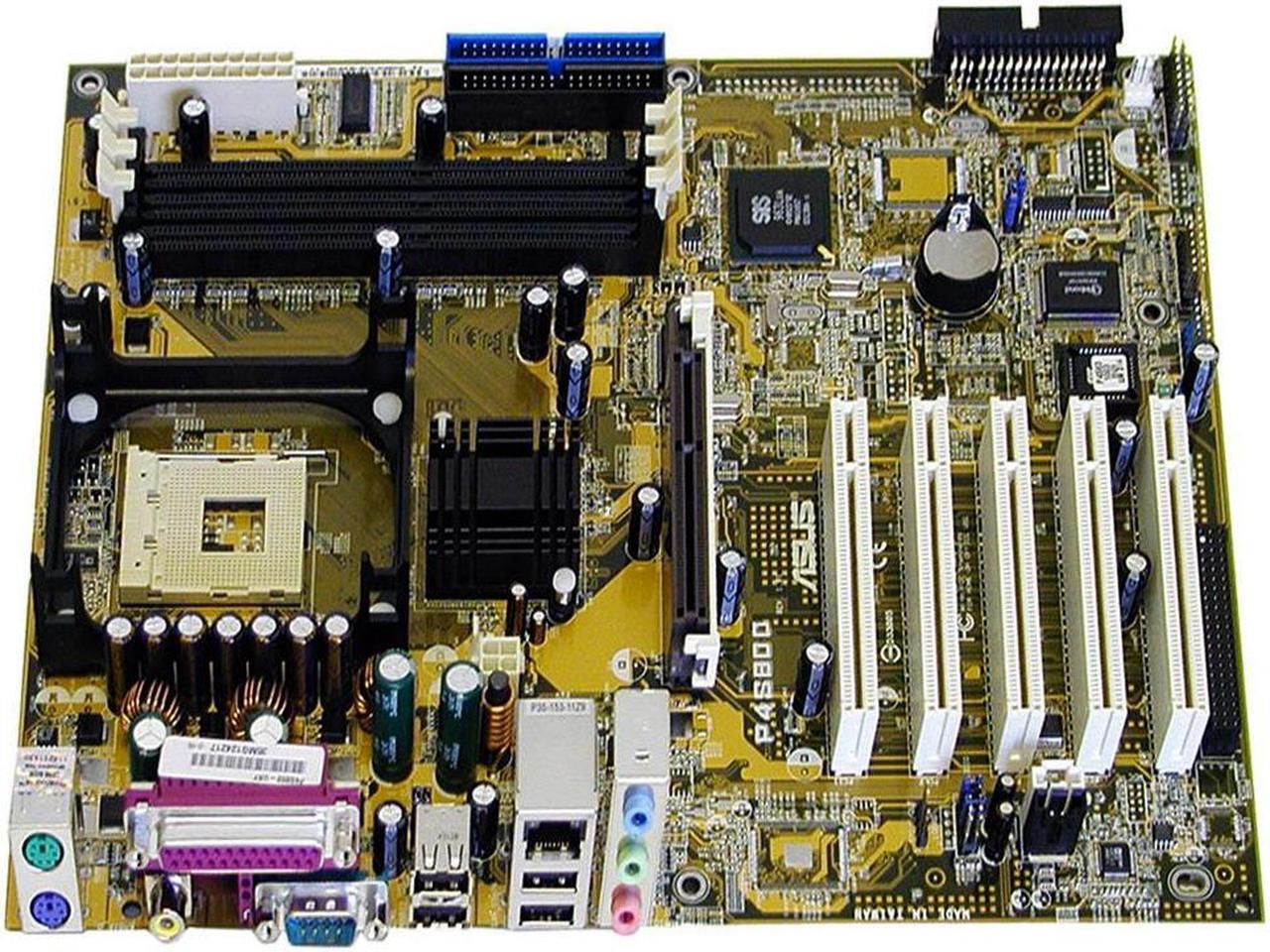 Main image of ASUS P4S800 Socket 478 SiS 648FX ATX Intel Motherboard
