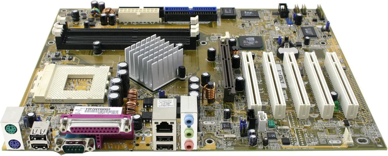 Main image of ASUS A7N8X-X 462(A) NVIDIA nForce2 400 ATX AMD Motherboard