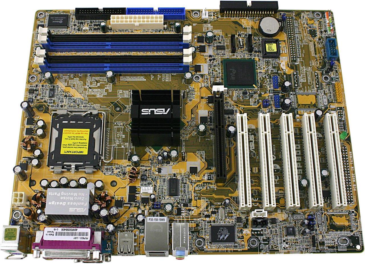 Main image of ASUS P5P800 LGA 775 Intel 865PE ATX Intel Motherboard