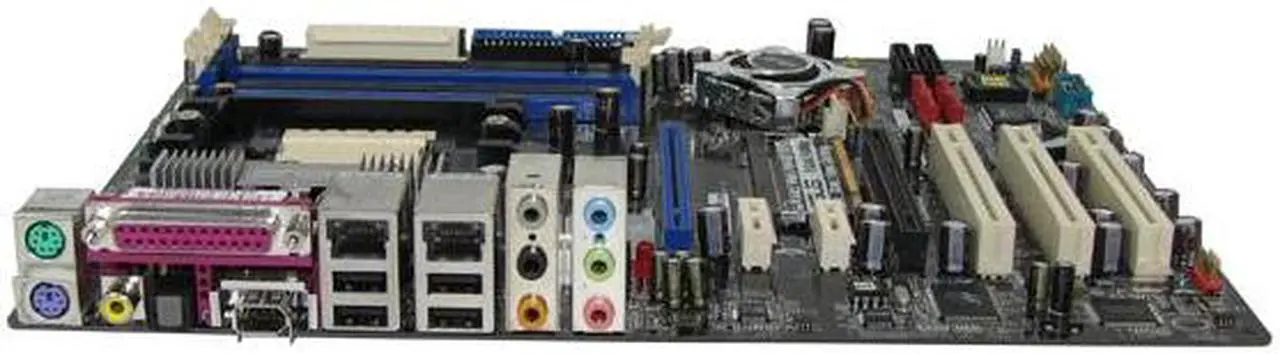 Main image of ASUS A8N-SLI Deluxe 939 NVIDIA nForce4 SLI ATX AMD Motherboard