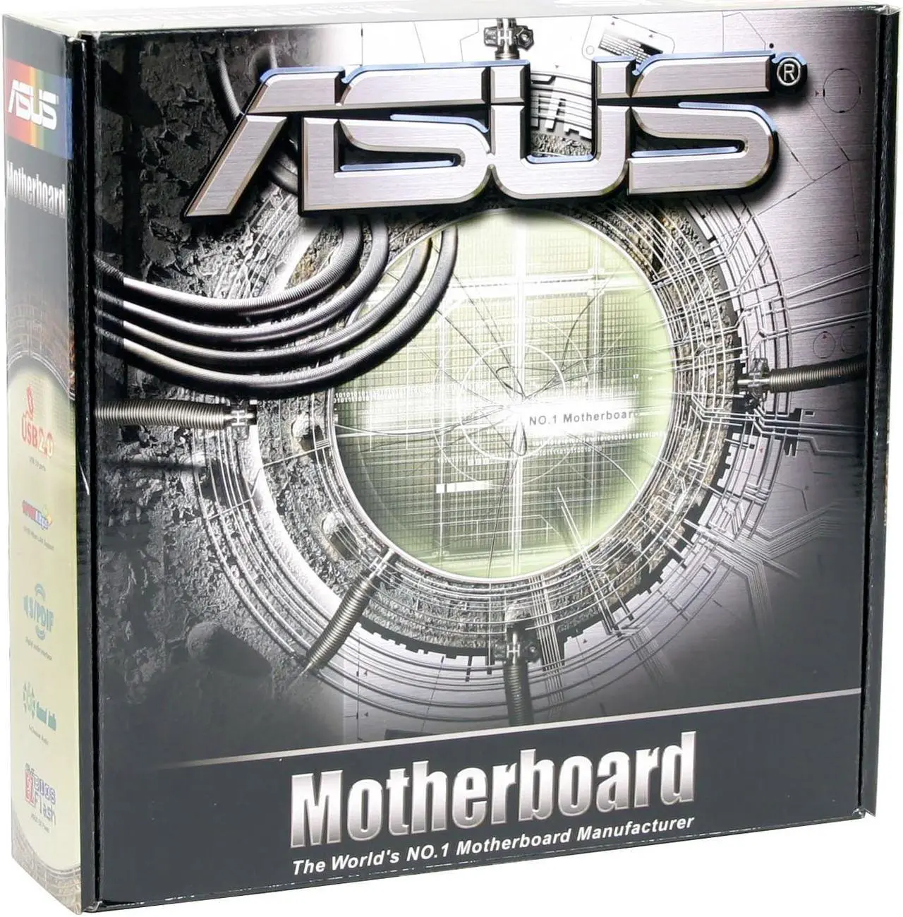 Alt view image 4 of 4 - ASUS P5GD1-VM LGA 775 Intel 915G Micro ATX Intel Motherboard