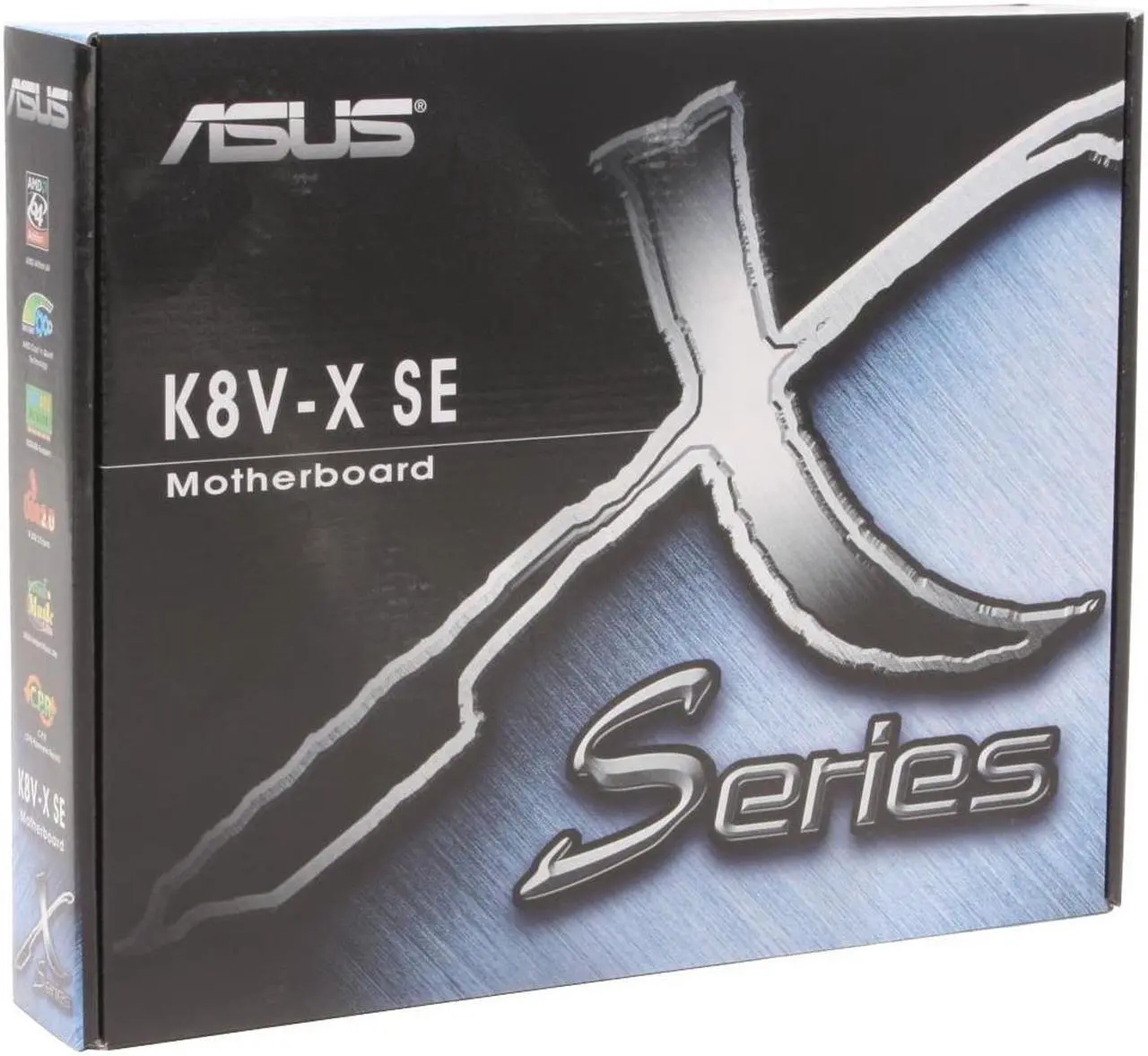 Alt view image 5 of 5 - ASUS K8V-X SE 754 VIA K8T800 ATX AMD Motherboard