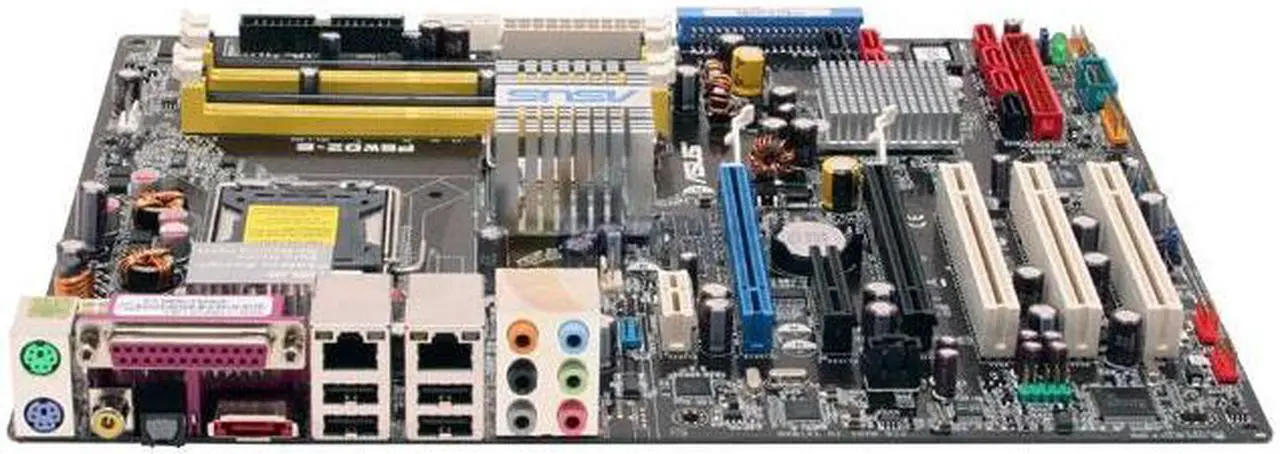 Main image of ASUS P5WD2-E Premium LGA 775 Intel 975X ATX Intel Motherboard