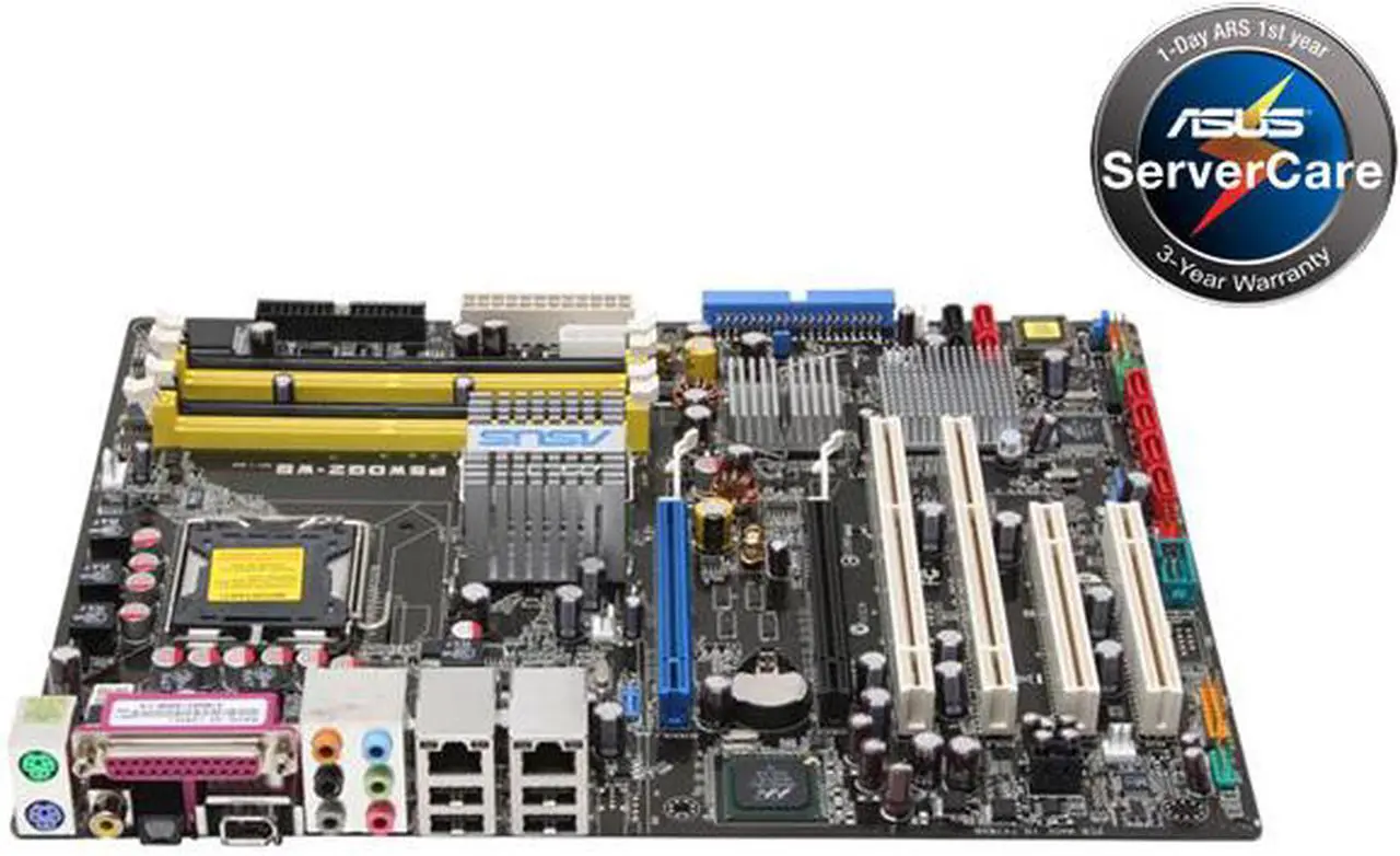 Main image of ASUS P5WDG2-WS<GREEN> ATX Server Motherboard LGA 775 Intel 975X DDR2 667/533, Native DDR2 800 Support