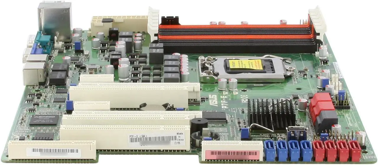 Alt view image 2 of 11 - ASUS P7F-E ATX Server Motherboard LGA 1156 Intel 3420 w/ Flex-E Technology