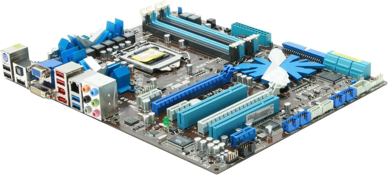 Main image of ASUS P7H57D-V EVO LGA 1156 Intel H57 HDMI USB 3.0 ATX Intel Motherboard