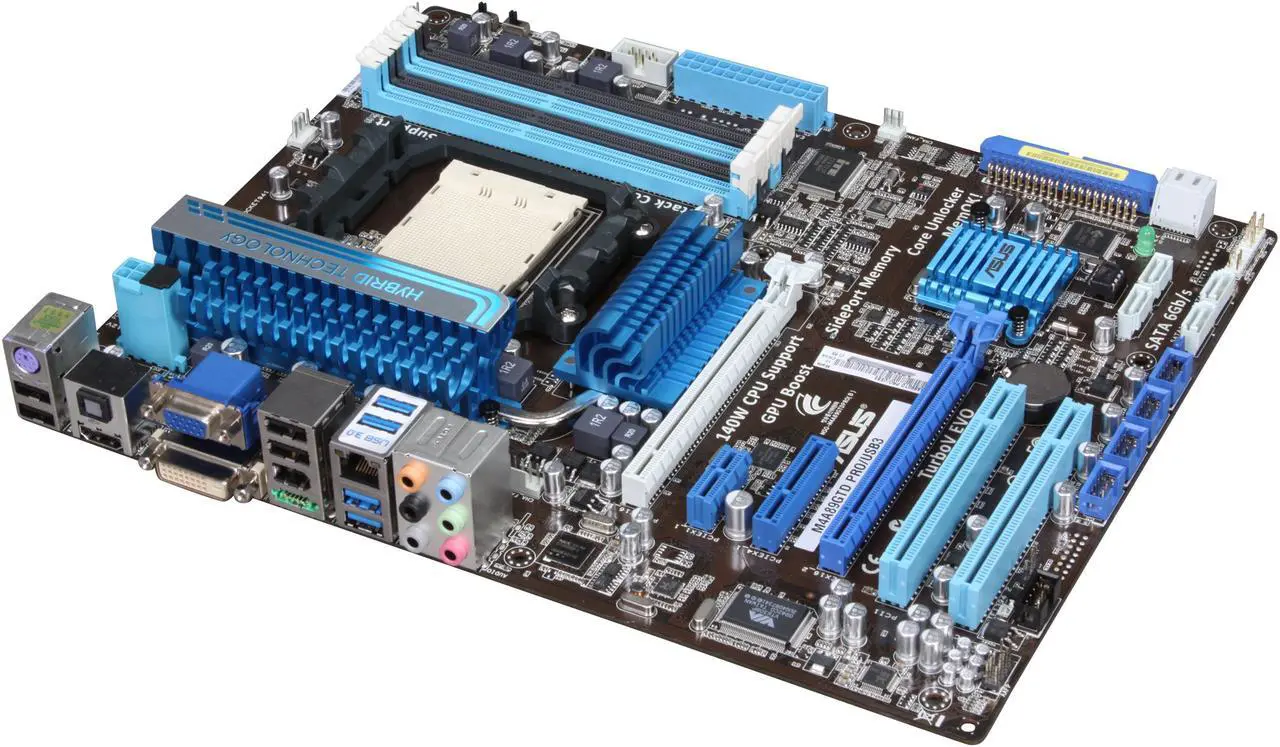Main image of ASUS M4A89GTD PRO/USB3 AM3 AMD 890GX USB 3.0 HDMI ATX AMD Motherboard