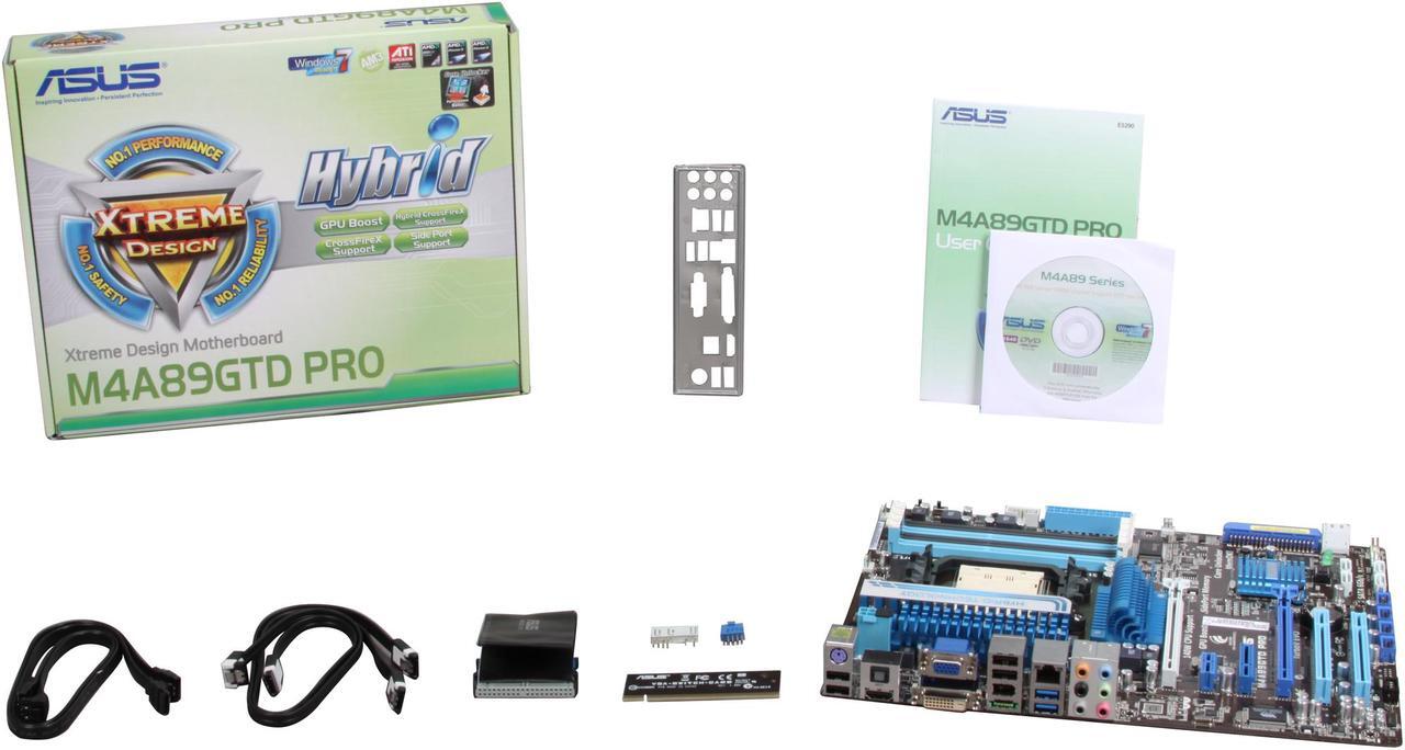 Alt view image 5 of 5 - ASUS M4A89GTD PRO AM3 AMD 890GX SATA 6Gb/s HDMI ATX AMD Motherboard