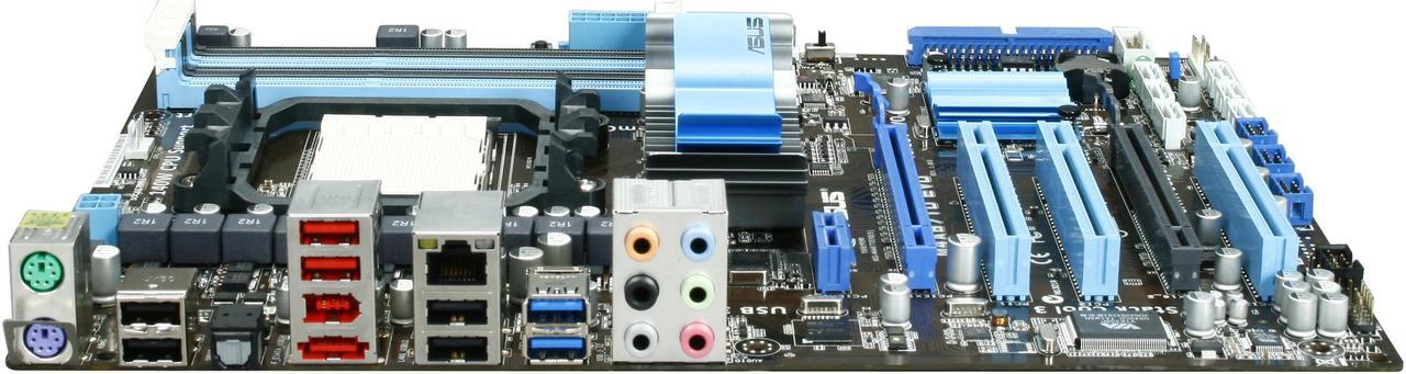 Alt view image 2 of 5 - ASUS M4A87TD EVO AM3 AMD 870 SATA 6Gb/s USB 3.0 ATX AMD Motherboard