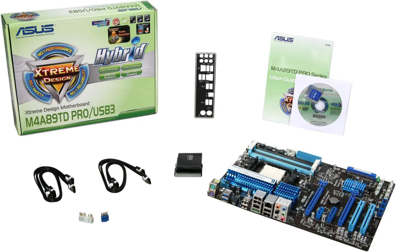 Alt view image 5 of 5 - ASUS M4A89TD PRO/USB3 AM3 AMD 890FX USB 3.0 ATX AMD Motherboard