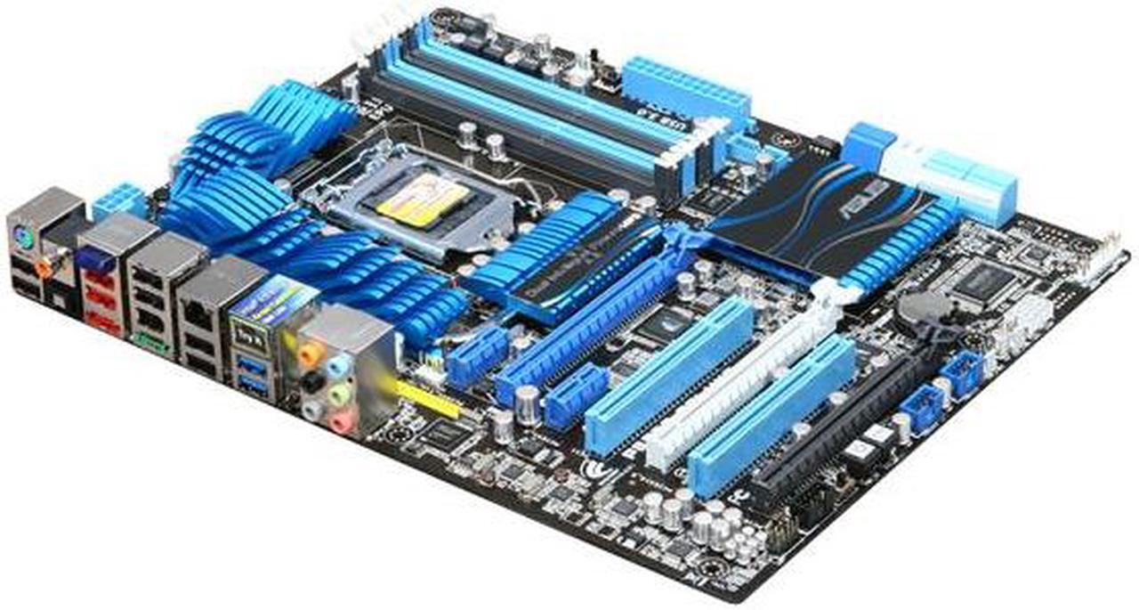 Main image of ASUS P8P67 Deluxe LGA 1155 Intel P67 USB 3.0 ATX Intel Motherboard