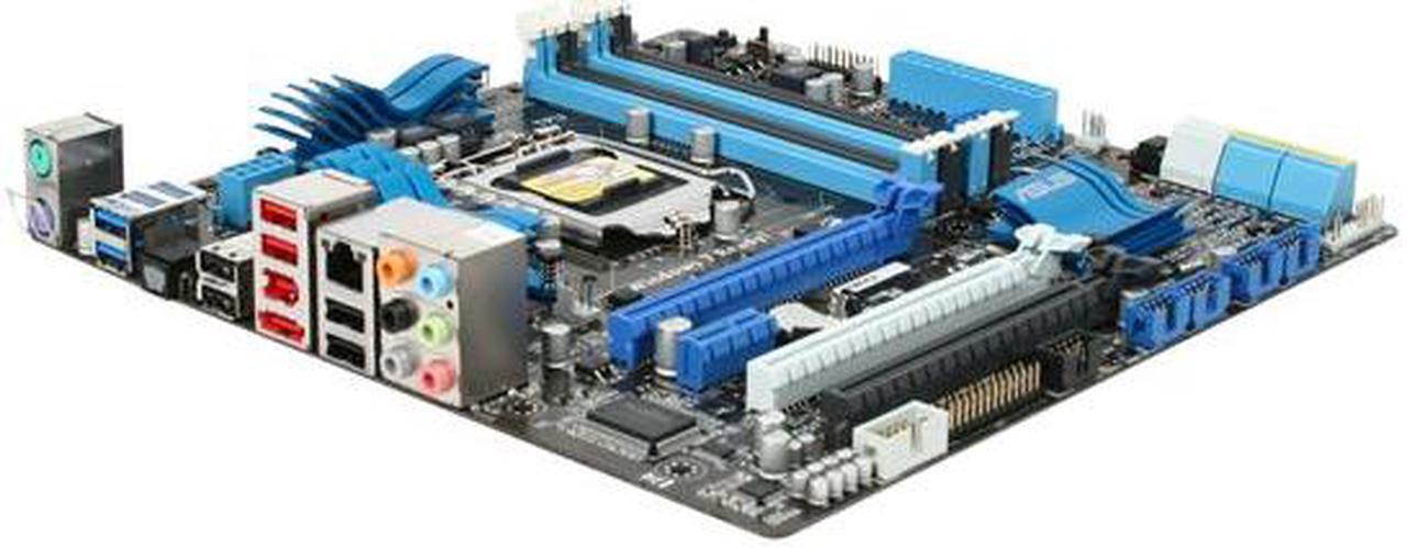 Main image of ASUS P8P67-M PRO LGA 1155 Intel P67 USB 3.0 Micro ATX Intel Motherboard