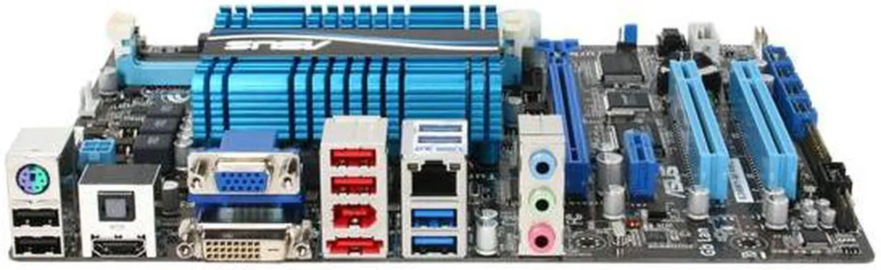 Alt view image 2 of 5 - ASUS E35M1-M PRO Fusion AMD E-350 APU (1.6GHz, Dual-Core) AMD Hudson M1 Micro ATX Motherboard/CPU Combo