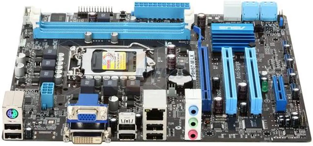 Alt view image 2 of 5 - ASUS P8H67-M LX (REV 3.0) LGA 1155 Intel H67 Micro ATX Intel Motherboard