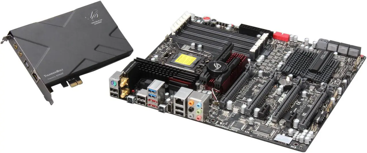 Main image of ASUS Rampage III Black Edition LGA 1366 Intel X58 USB 3.0 Extended ATX Intel Motherboard