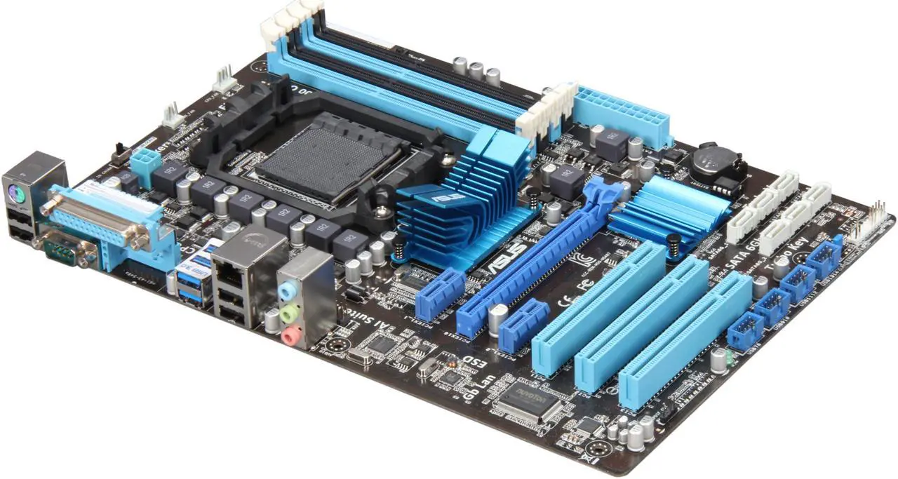 Main image of ASUS M5A87 AM3+ AMD 870 USB 3.0 ATX AMD Motherboard