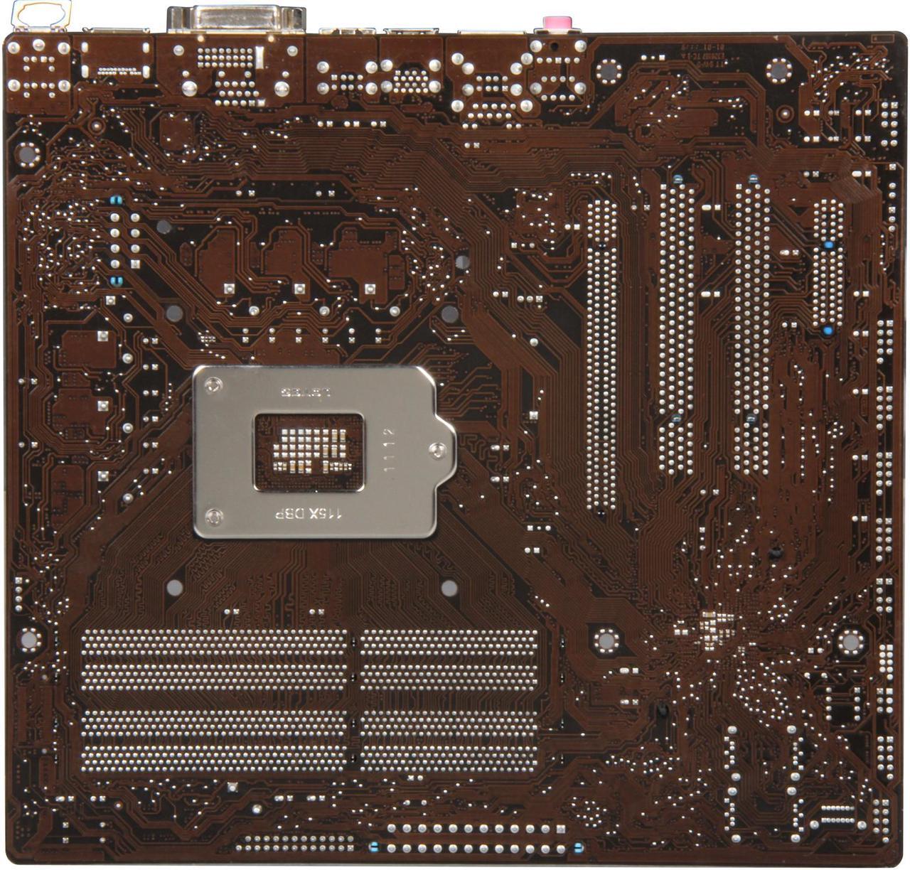 Alt view image 4 of 5 - ASUS P8Q67-M DO/CSM (REV 3.0) LGA 1155 Intel Q67 SATA 6Gb/s Micro ATX Intel Motherboard with UEFI BIOS
