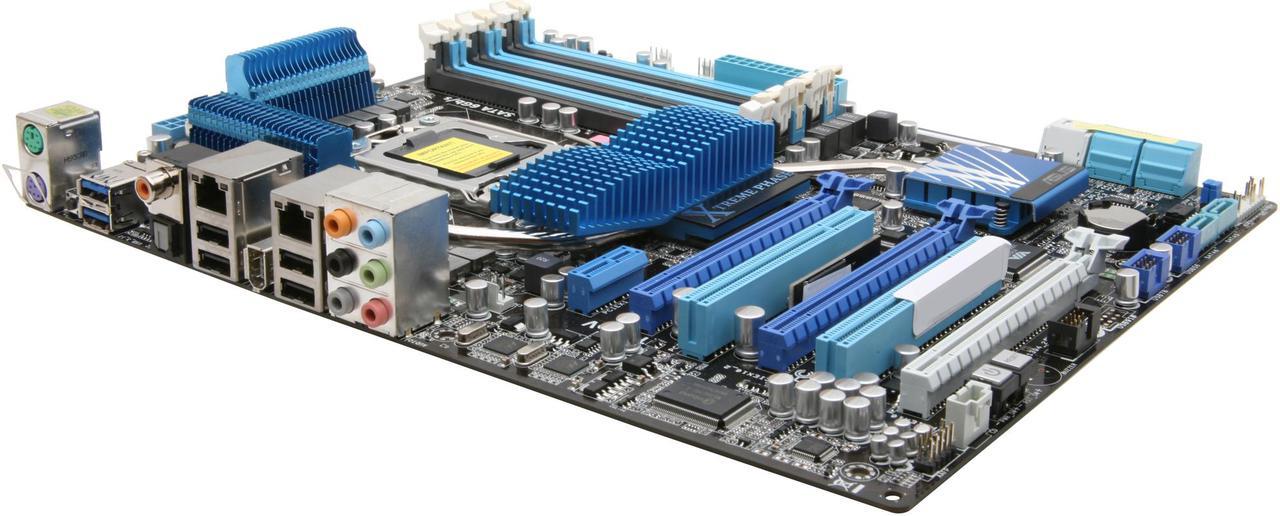 ASUS P6X58D PREMIUM LGA 1366 Intel X58 SATA 6Gb/s USB 3.0 ATX Intel Motherboard