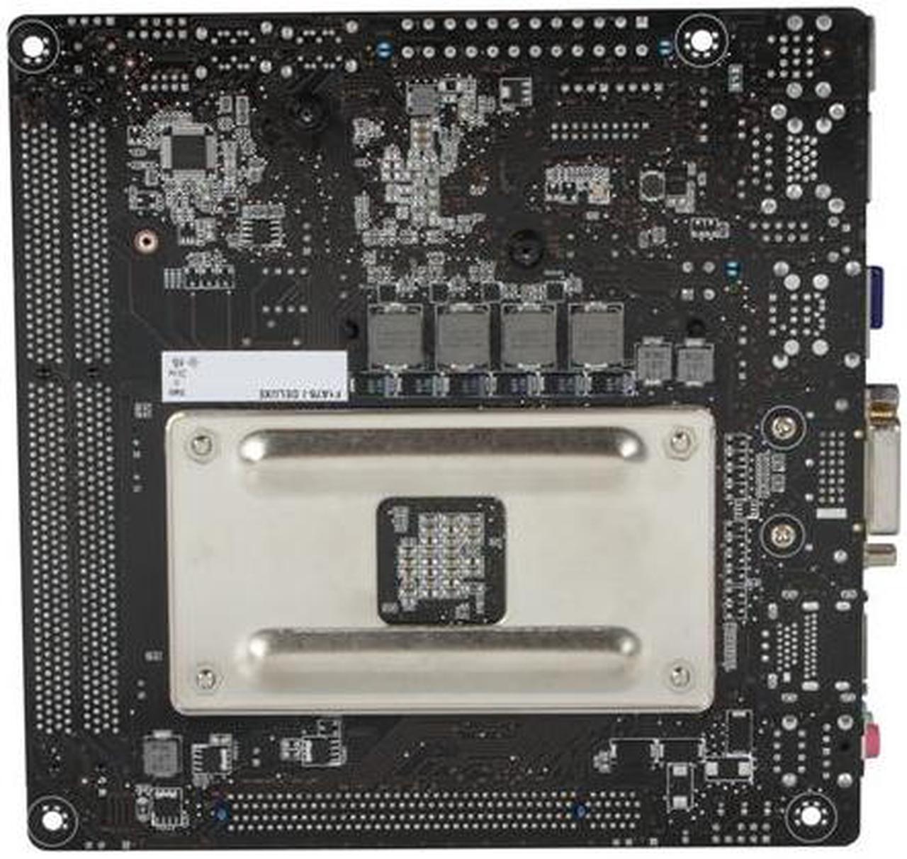 Alt view image 4 of 7 - ASUS F1A75-I Deluxe FM1 AMD A75 (Hudson D3) USB 3.0 HDMI Mini ITX AMD Motherboard