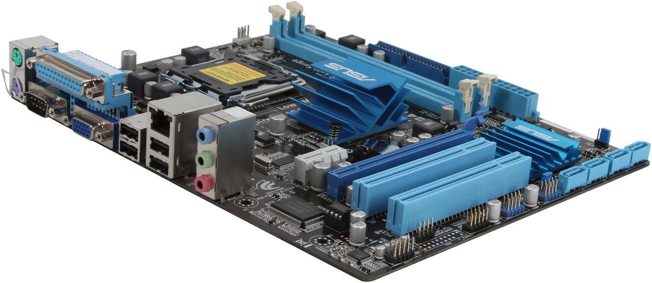 Main image of ASUS P5G41T-M LX PLUS LGA 775 Intel G41 Micro ATX Intel Motherboard