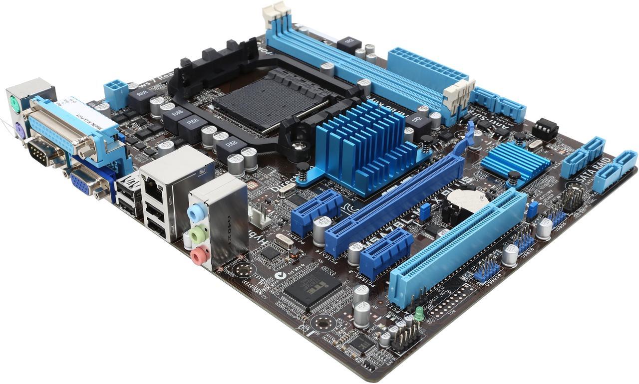 ASUS M5A78L-M LX PLUS AM3+ AMD 760G + SB710 Micro ATX AMD Motherboard