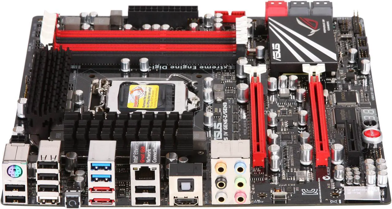 Alt view image 2 of 5 - ASUS Maximus IV Gene-Z/GEN3 LGA 1155 Intel Z68 HDMI USB 3.0 Micro ATX Intel Motherboard