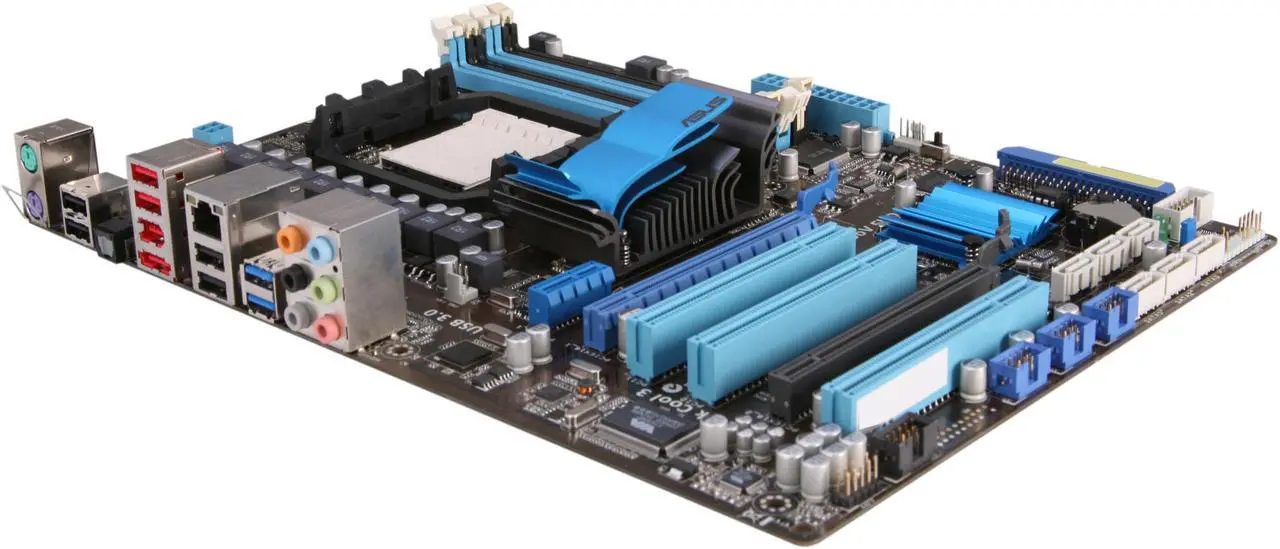 Main image of ASUS M4A87TD-EVO-PB-R AM3 AMD 870 USB 3.0 ATX AMD Motherboard
