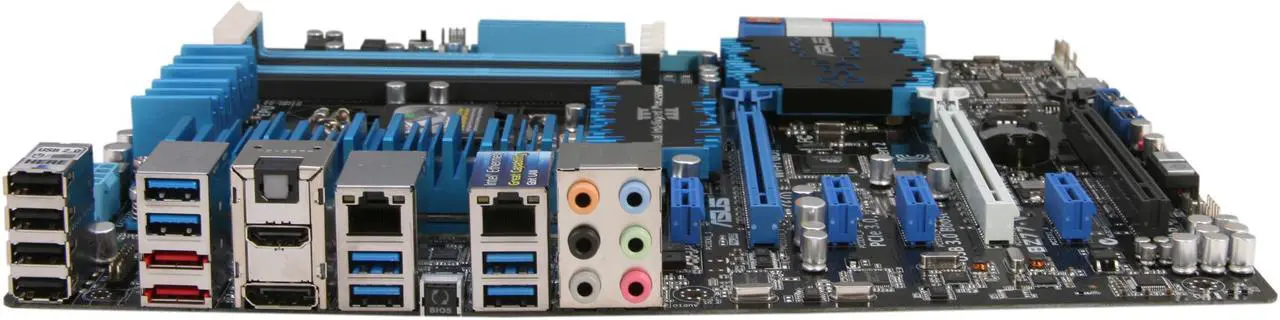 Alt view image 2 of 5 - ASUS P8Z77-V DELUXE LGA 1155 Intel Z77 HDMI USB 3.0 ATX Intel Motherboard