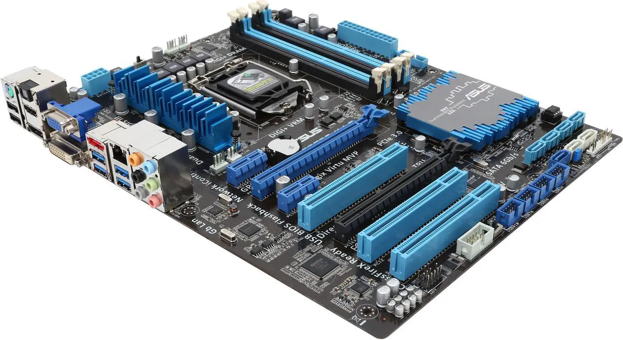 Main image of ASUS P8Z77-V LE LGA 1155 Intel Z77 HDMI USB 3.0 ATX Intel Motherboard