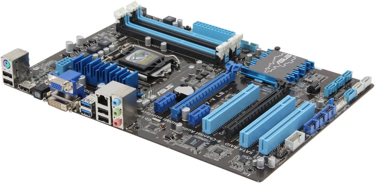 Main image of ASUS P8H77-V LE LGA 1155 Intel H77 HDMI USB 3.0 ATX Intel Motherboard