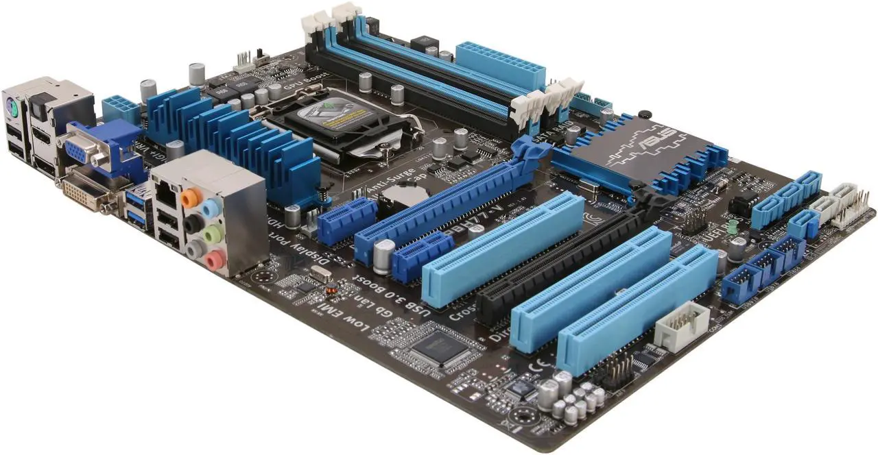 Main image of ASUS P8H77-V LGA 1155 Intel H77 HDMI USB 3.0 ATX Intel Motherboard