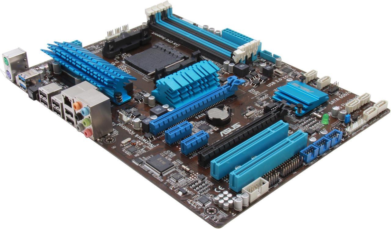 Main image of ASUS M5A97 R2.0 AM3+ AMD 970 + SB 950 SATA 6Gb/s USB 3.0 ATX AMD Motherboard with UEFI BIOS