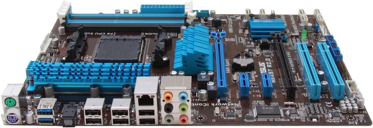 Alt view image 3 of 5 - ASUS M5A97 R2.0 AM3+ AMD 970 + SB 950 SATA 6Gb/s USB 3.0 ATX AMD Motherboard with UEFI BIOS
