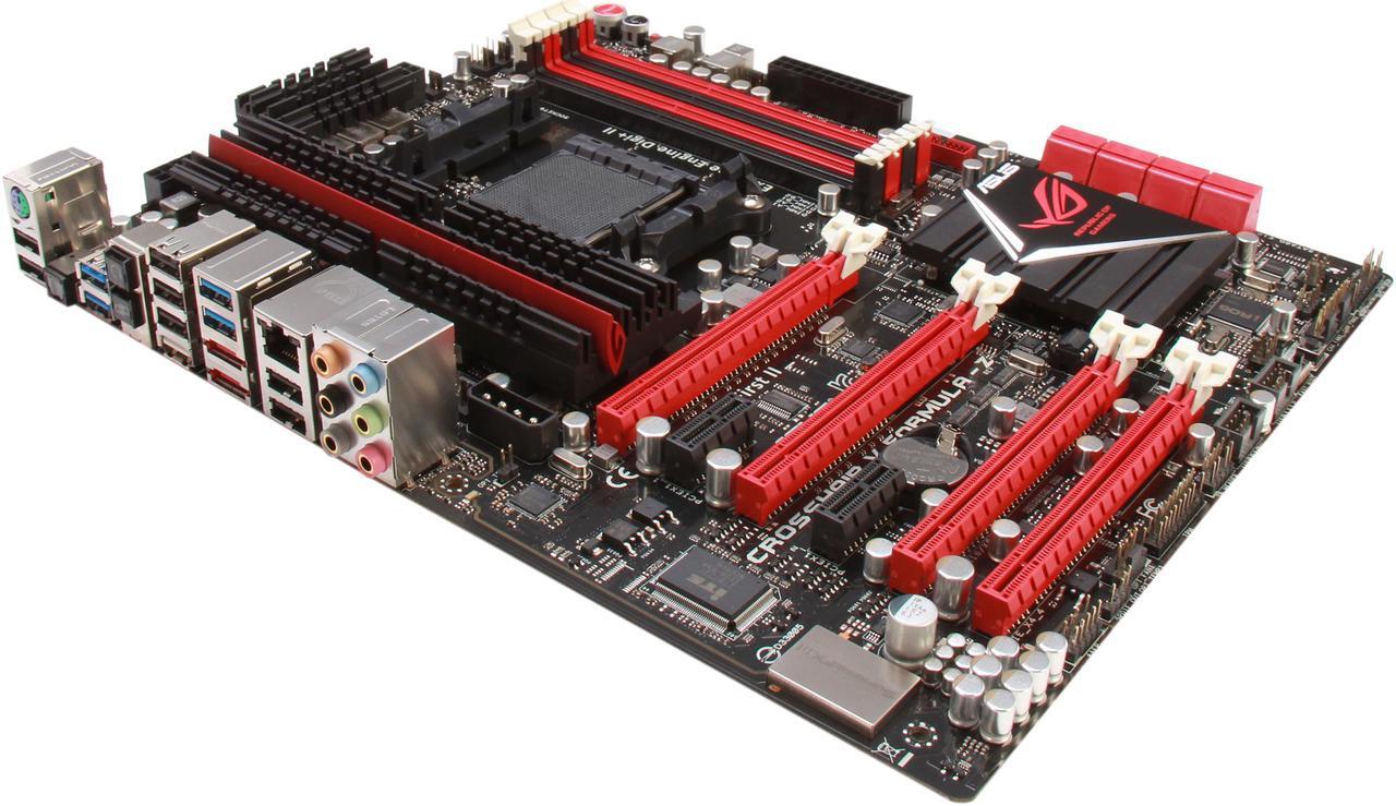Main image of ASUS ROG Crosshair V Formula-Z AM3+ AMD 990FX + SB950 USB 3.0 ATX AMD Gaming Motherboard with 3-Way SLI/CrossFireX Support and UEFI BIOS