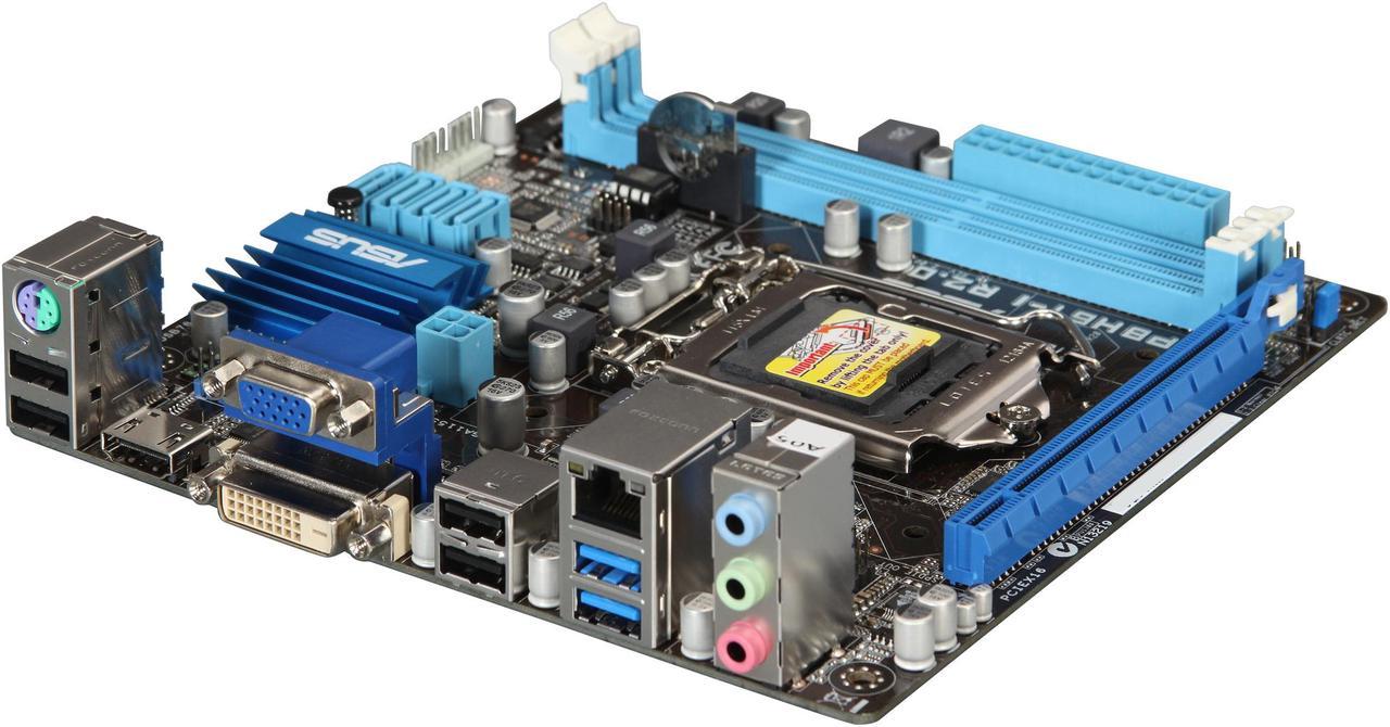 ASUS P8H61-I R2.0 LGA 1155 Intel H61 HDMI USB 3.0 Mini ITX Intel Motherboard with UEFI BIOS